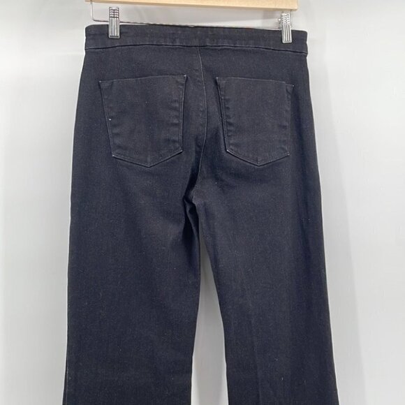 j Brand stretch tailored flare jeans in shade grey black sz 28 - Picture 4 of 12